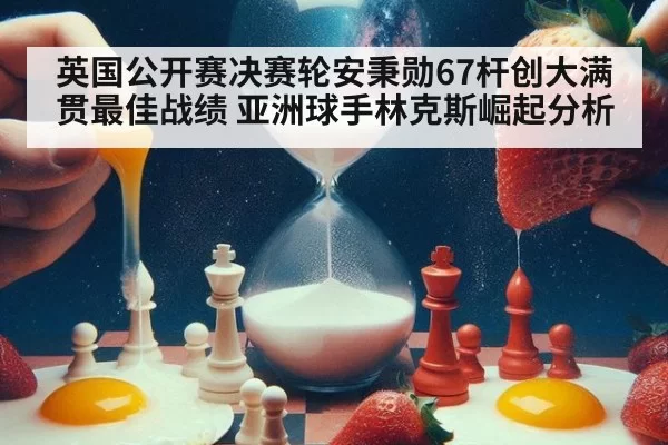 英国公开赛决赛轮安秉勋67杆创大满贯最佳战绩 亚洲球手林克斯崛起分析